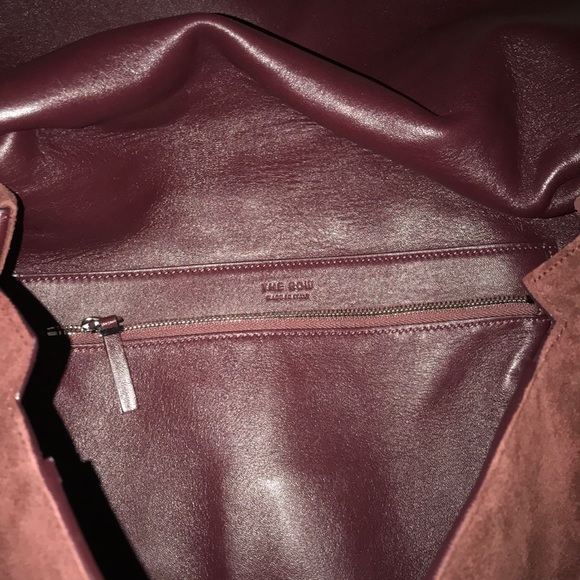 The Row Top-Handle 14 Suede Satchel - Picture 5 of 6